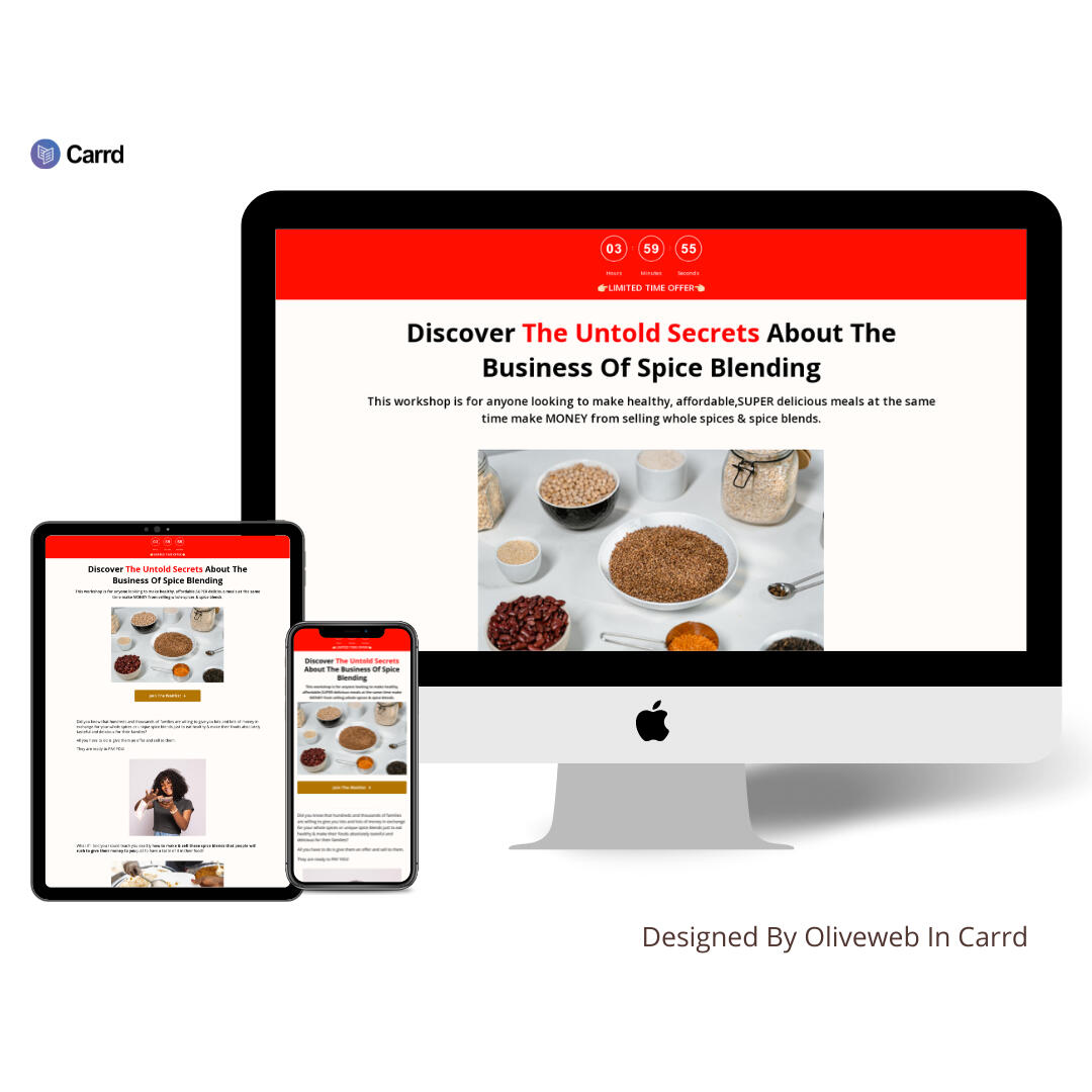 Spice Blending Workshop